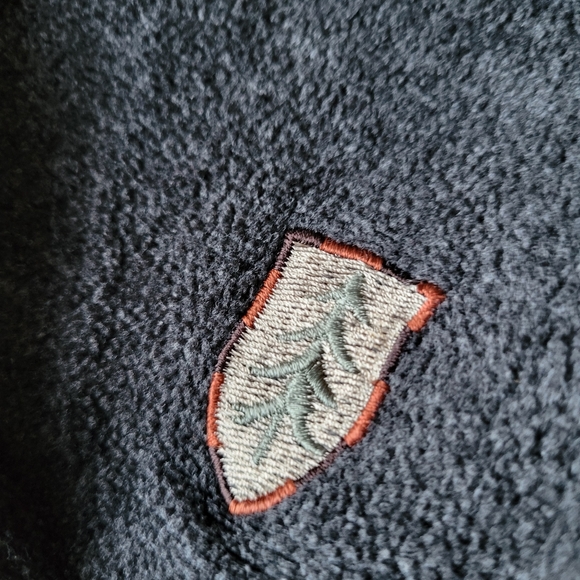 Muskoka Lakes two tone fleece zip up jacket - Picture 7 of 7